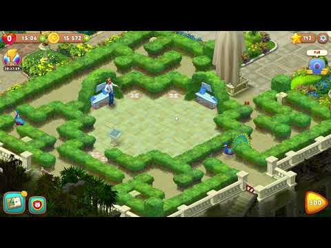 Gardenscapes Gameplay Story - Day 16