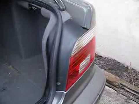 BMW 530i Tail Light Bulb Replacement