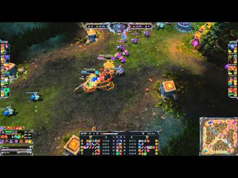 [LOL] SKT T1 Faker Akali vs Fiora, Challenger mid SoloQ - Full movie