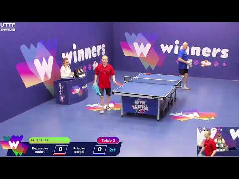 WINners CUP table 2  21.12 Kuzmenko Dmitrii - Priadko Sergei   20:00