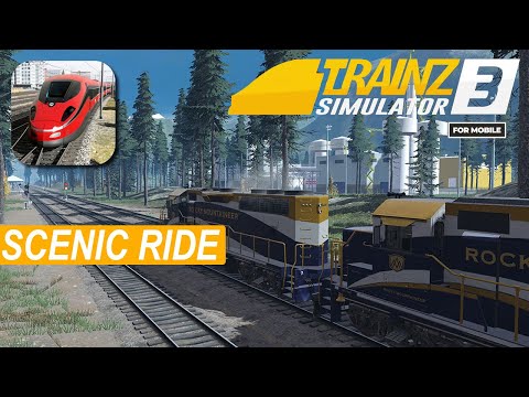 Trainz Simulator 3 - SCENIC RIDE - iOS / Android High Graphics Gameplay - YouTube