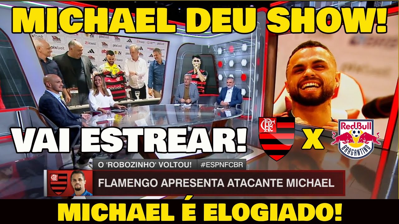 MICHAEL DEU A MELHOR ENTREVISTA DE TODOS OS TEMPOS! E VAI ESTREAR CONTRA O BRAGANTINO!