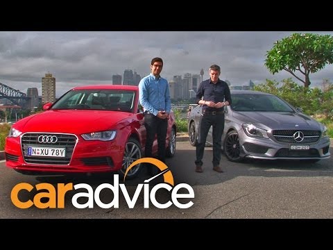 Audi A3 sedan v Mercedes-Benz CLA-Class Comparison