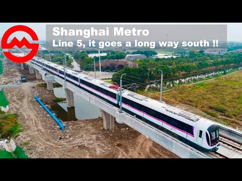Shanghai Metro; is line 5 always above ground ?
