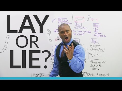 Confusing English: LIE or LAY? RAISE, RISE, or ARISE?