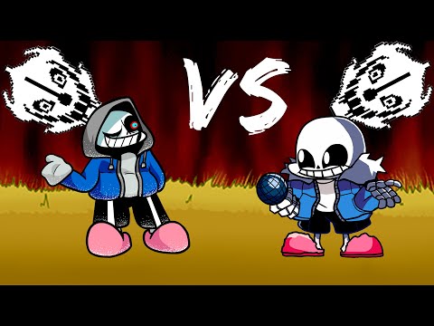 Confronting My Pun | Confronting Yourself But Dusttale Sans And Sans Sings It | FNF Cover