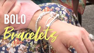 Peach Morganite With Champagne Diamond 18K Rose Gold Over Sterling Silver Bolo Bracelet Related Video Thumbnail