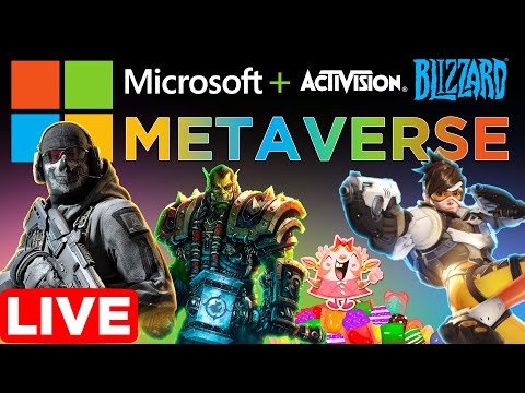 Microsoft Buys Activision/Blizzard for $70 Billion | The Ultimate Gaming Metaverse Play