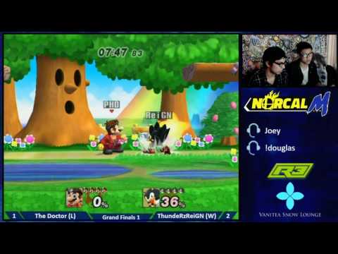 R3 The Douglas - Grand Finals - The Doctor (Mario) v ThundeRzReiGN (Wolf & Mario & Captain Falcon)