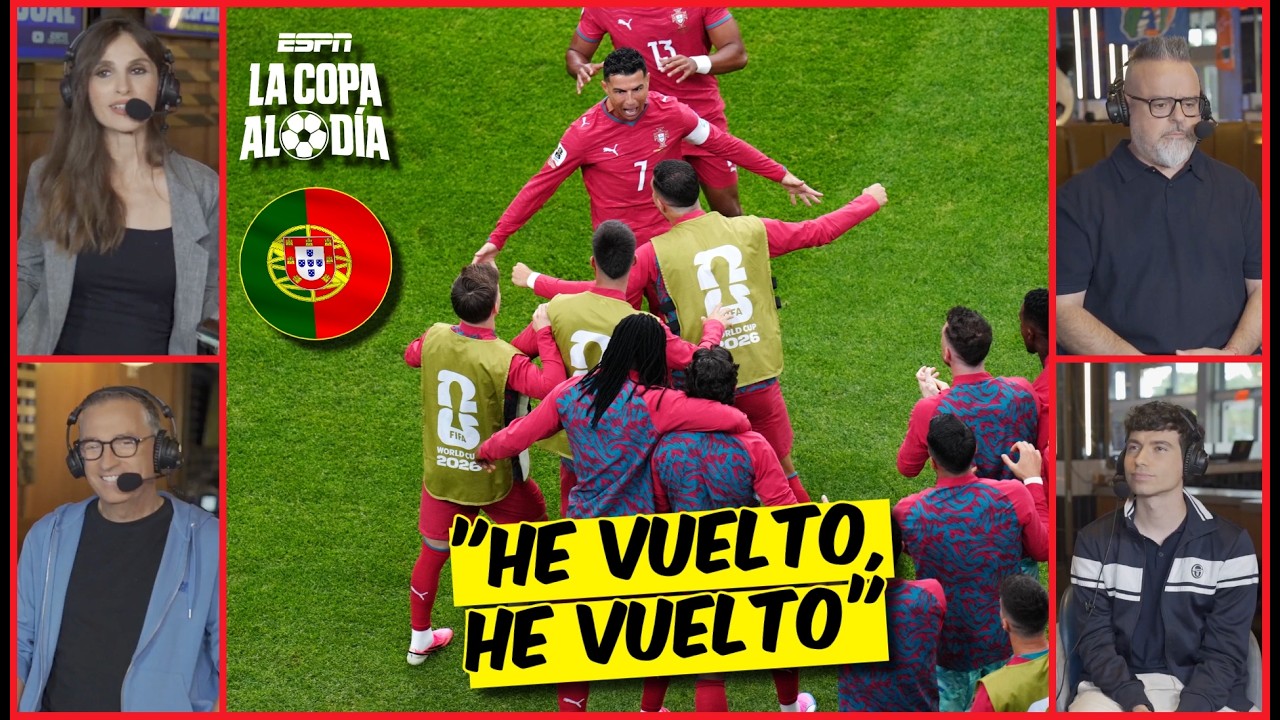 CRISTIANO RONALDO le sigue SOBRANDO a PORTUGAL. NO puede ser la CLAVE del EQUIPO | La Copa AL Día