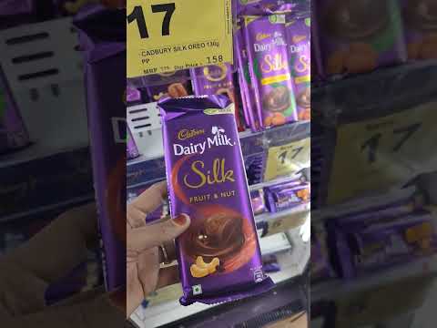 Cadbury DAIRY MILK SILK🍫🤤Fruit & Nuts #dairymilk #chocolate #silk #new #ytshort #yt #viral