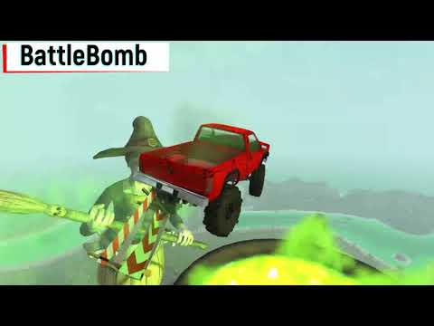 Open Bridge Crashes over Spooky Witch Pot - Beamng drive💫👑💫💫