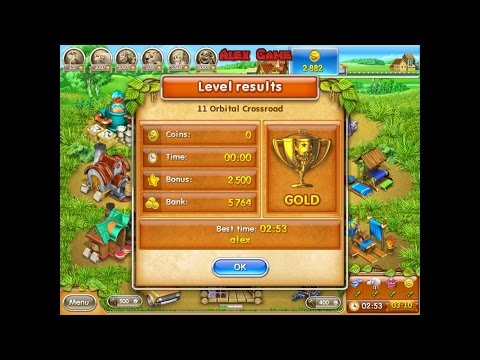 Farm Frenzy 3 Russian Roulette (11 Orbital Crossroad) Веселая ферма 3 Русская Рулетка Орбитальная 11