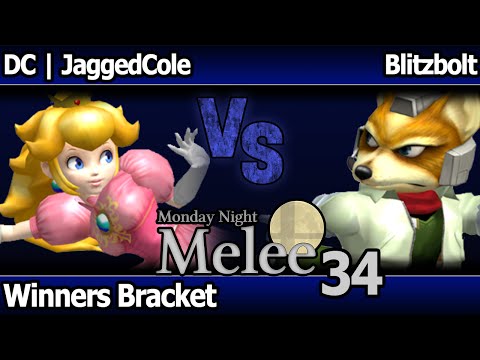 MNM 34 - DC | JaggedCole (Peach) vs Blitzbolt (Fox) - Winners Bracket