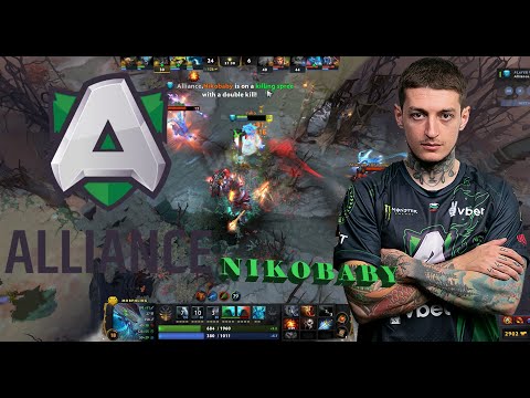 ALLIANCE.NIKOBABY [MORPHLING] Pro Bring Monster Carry is Back Dota 2