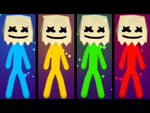 Stickman Party 1 2 3 4 Player Games 2021 Minigames Gameplay ( android / ios )