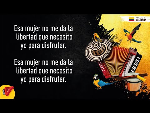 Esa Chica, Binomio De Oro De América, Video Letra - Sentir Vallenato
