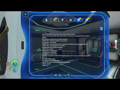 Subnautica Neebs Gaming Captain Quarters Code Radio Transmission