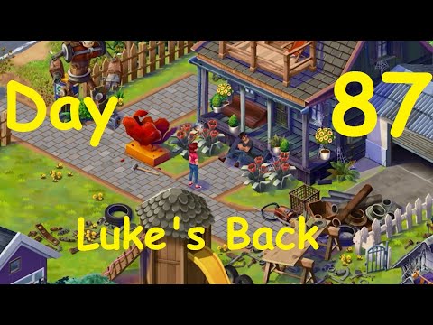 Lily's Garden Day 87 Complete Story - Luke's Back