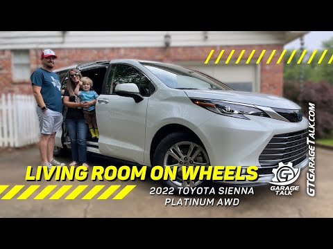 THE Most Comfortable Vehicle We Have Tested: 2022 Toyota Sienna Platinum AWD Family Review