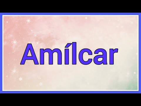 Amílcar | Name Origin Meaning