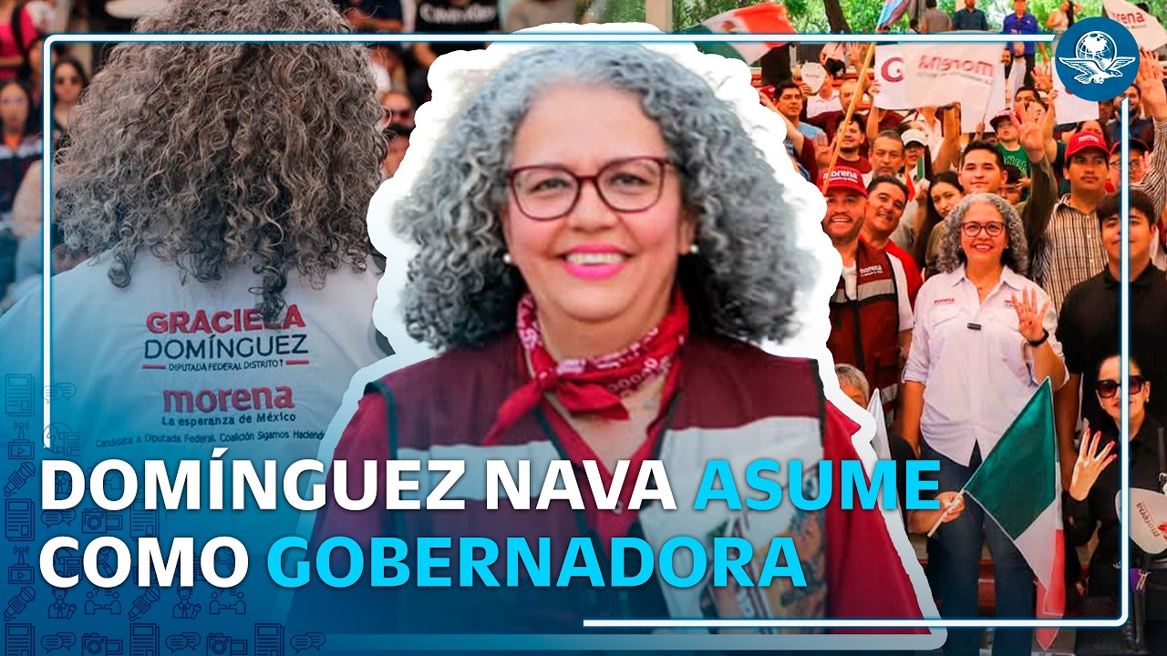 Ella es Graciela Domínguez Nava, gobernadora interina de Sinaloa
