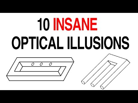 10 INSANE Optical Illusions! (2017)