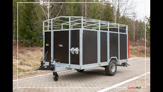 Prodaja CynkoMet Viehanhänger / Livestock trailer / Remorque bétaillère prikolice za prijevoz stoke - Slika 4 | Autoline HR Nova CynkoMet Viehanhänger / Livestock trailer / Remorque bétaillère prikolica za prijevoz stoke | Slika 4 - Autoline