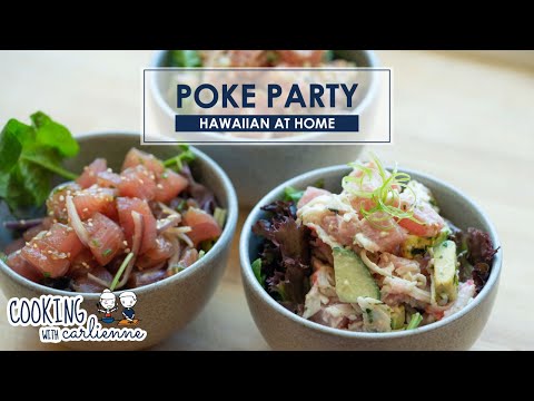 Poke Party Time! 3 Hawaiian ahi tuna poke recipes | Hawaiian at Home