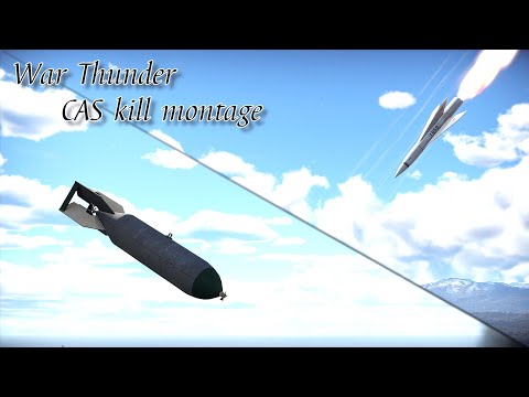 War Thunder CAS kill montage