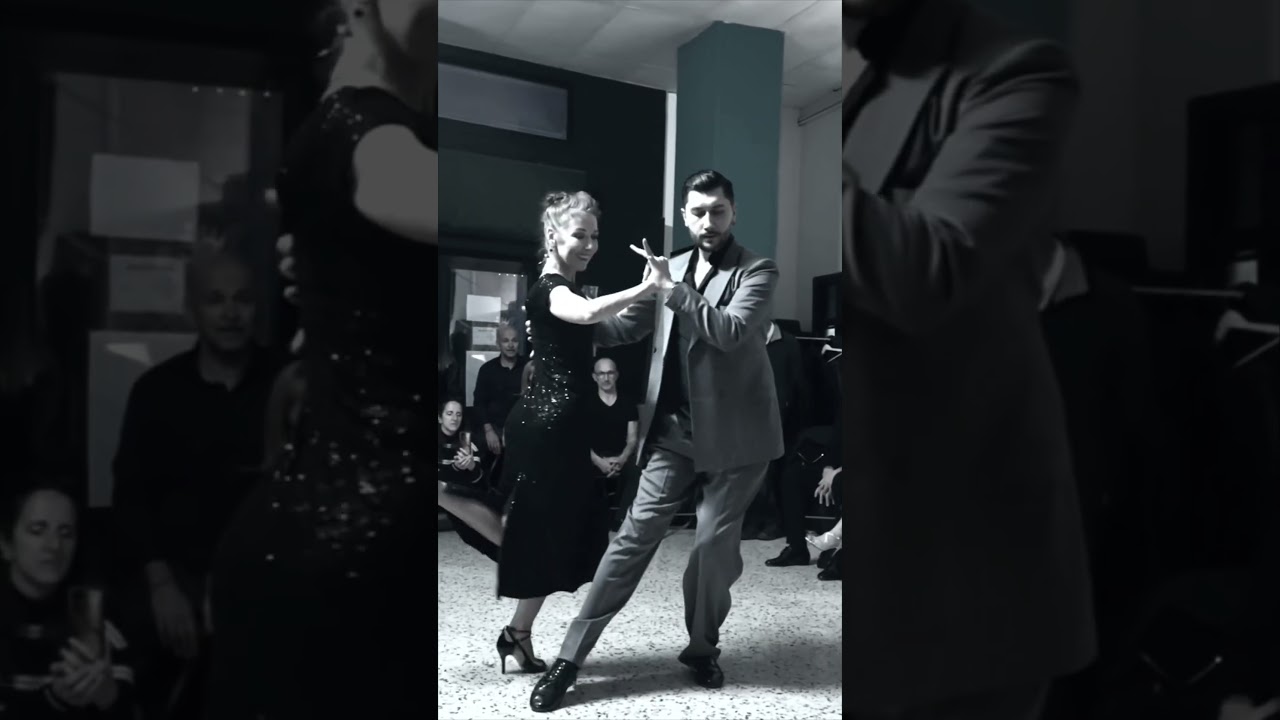 Mila Vigdorova and Dmitrii Mokeev #miladimatangopro #tangoargentino #tango #tangosalerno
