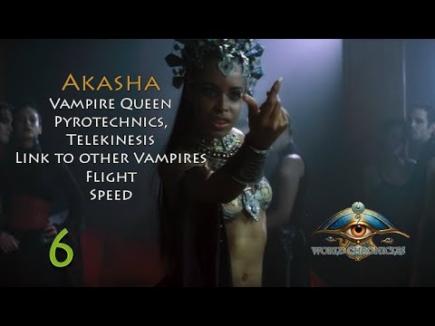 Akasha the Vampire Queen Powers and Abilities #Vampire #powerscaling #kemet #africanmythology