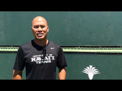 WTEN: Jun Hernandez (UH) #BWCTennis Tourney Post-Match vs LBSU