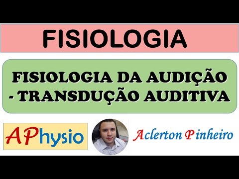 Fisiologia da Audição - Transdução auditiva