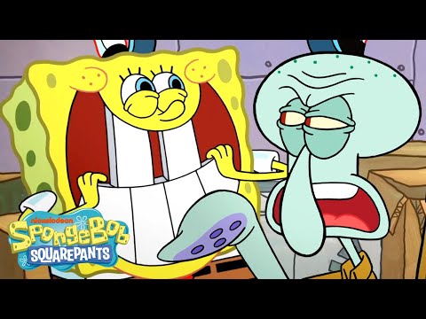 90 Minutes of SpongeBob & Squidward Shenanigans! 😂 | @SpongeBobOfficial
