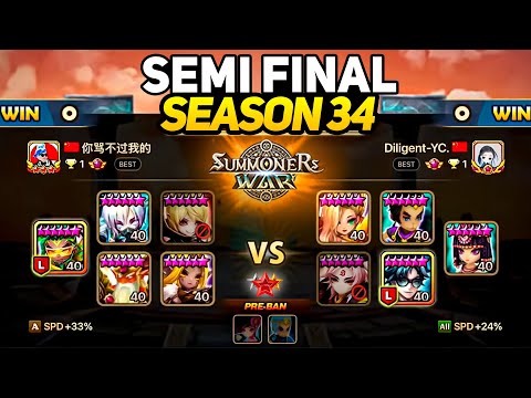 DILIGENT vs TARS (BO5) | SEMI FINAL | Summoners War Legend Tournament Season 34
