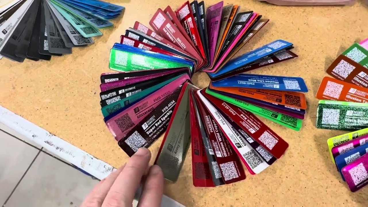 Powder and Swatch delivery from Prismatic Powder!!