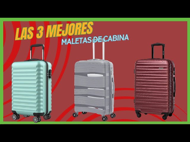 Vídeo relacionado con WYDEAZ Maleta Cabina 55x38x23 cm Equipaje de Mano Rígido con Portavasos y Soporte para Móvil, Trolley de Viaje con 4 Ruedas Desmontables, Gancho para Bolsas y Doble Cerradura