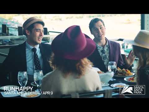 Runhappy Santa Anita Derby Day on Saturday, April 9, 2022.