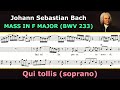 Bach - Mass in F major - Qui tollis (Herreweghe ...