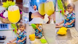 Mango 🥭 Lassi recipe | Mango recipe | Easy and tasty mango lassi #creativehub