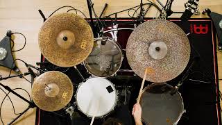 Byzance Extra Dry Complete Cymbals Set by Meinl Cymbals BED-CS1