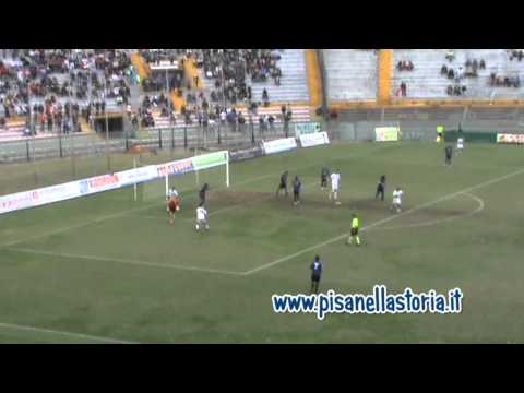 Lega Pro 2010/11, 8^ Giornata, Pisa - Cavese 1-0 (VideoNewsTV - Pisanellastoria.it)