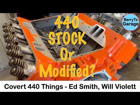 Stealth Power Build! Modifying a Mopar 440 V8 w Hidden Performance Mods Will, Ed and #BarryT #mopar
