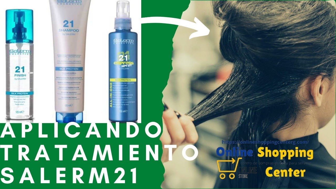 Pack Salerm 21 - Champú, Silk Protein Express Spray y Finish