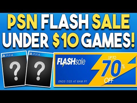 10 GREAT PS4 Game Deals UNDER $10 NOW! - PSN FLASH SALE