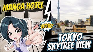 Tokyo'da Uygun Fiyatlı Manga Oteli! 🇯🇵 Hotel Tavinos Asakusa (Oda Turu 🗼)