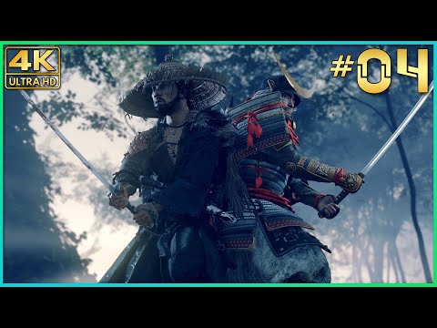 GHOST OF TSUSHIMA: Director's Cut Walkthrough Gameplay (PART 4) [4K 60 FPS PS5]