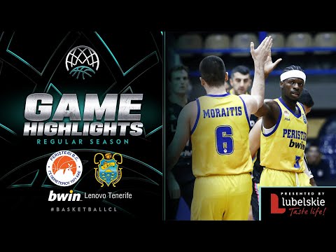 Peristeri bwin v Lenovo Tenerife | Gameday 2 | Highlights - Basketball Champions League 20...