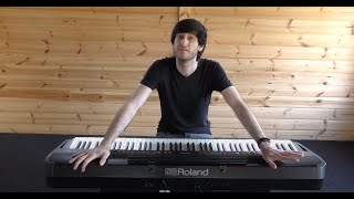 Video thumbnail for In-depth review of Roland FP 90 (ALL VOICES PLAYED) by Angelo (Professional Musician)